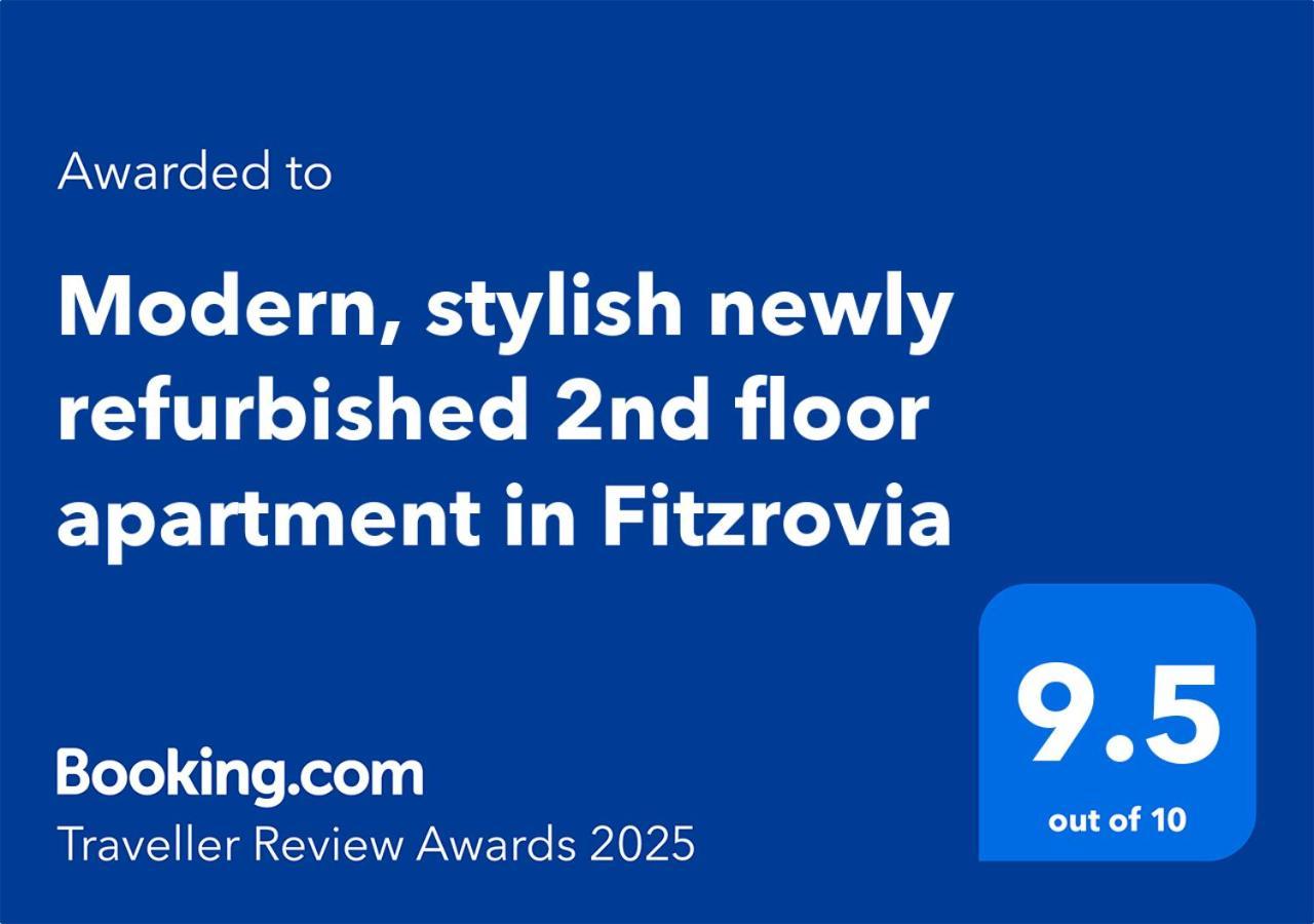 Modern, Stylish Newly Refurbished 2Nd Floor Apartment In Fitzrovia ลอนดอน ภายนอก รูปภาพ